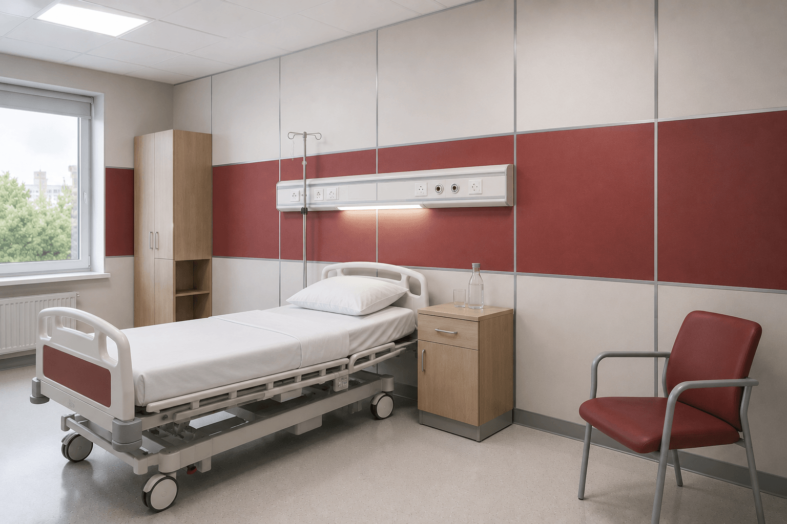 Wall panels in medical institutions in 2027: the main trends in hospital decoration